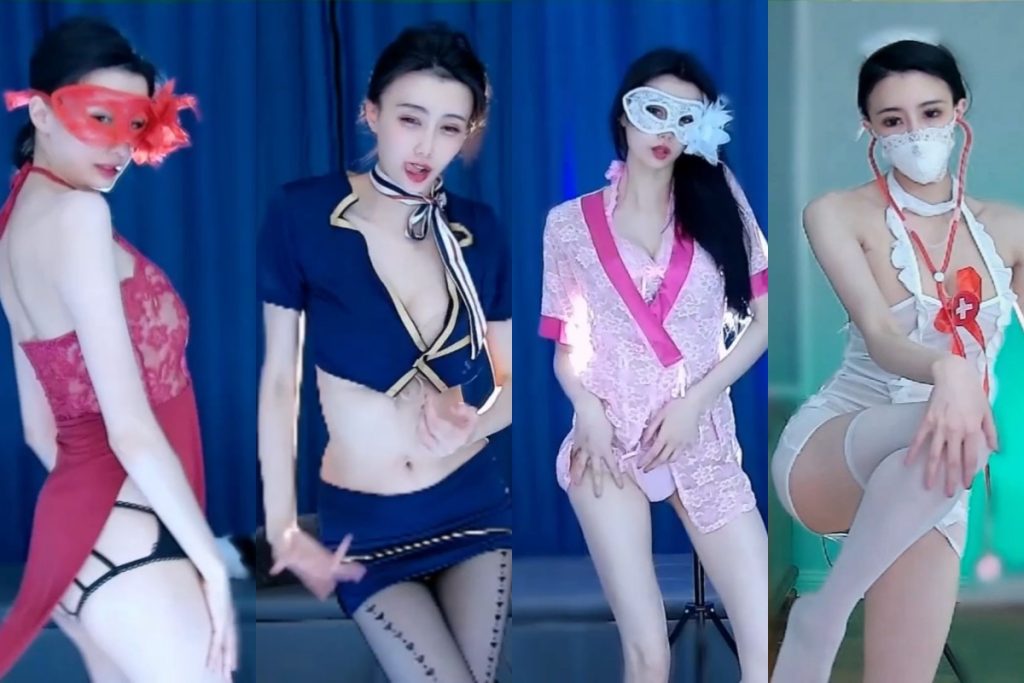 【网易CC 白妖妖】裸背丁字 长腿尤物！【5V】【4.26G】