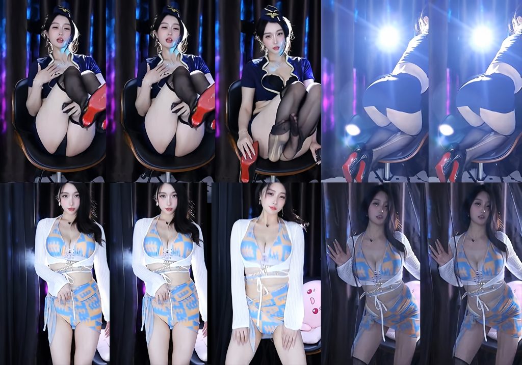 【虎牙 果酱】千元大尺定制热舞 高颜值好身材 爆乳比基尼 柔软双峰动感光波抖抖抖！【2V】【209M】