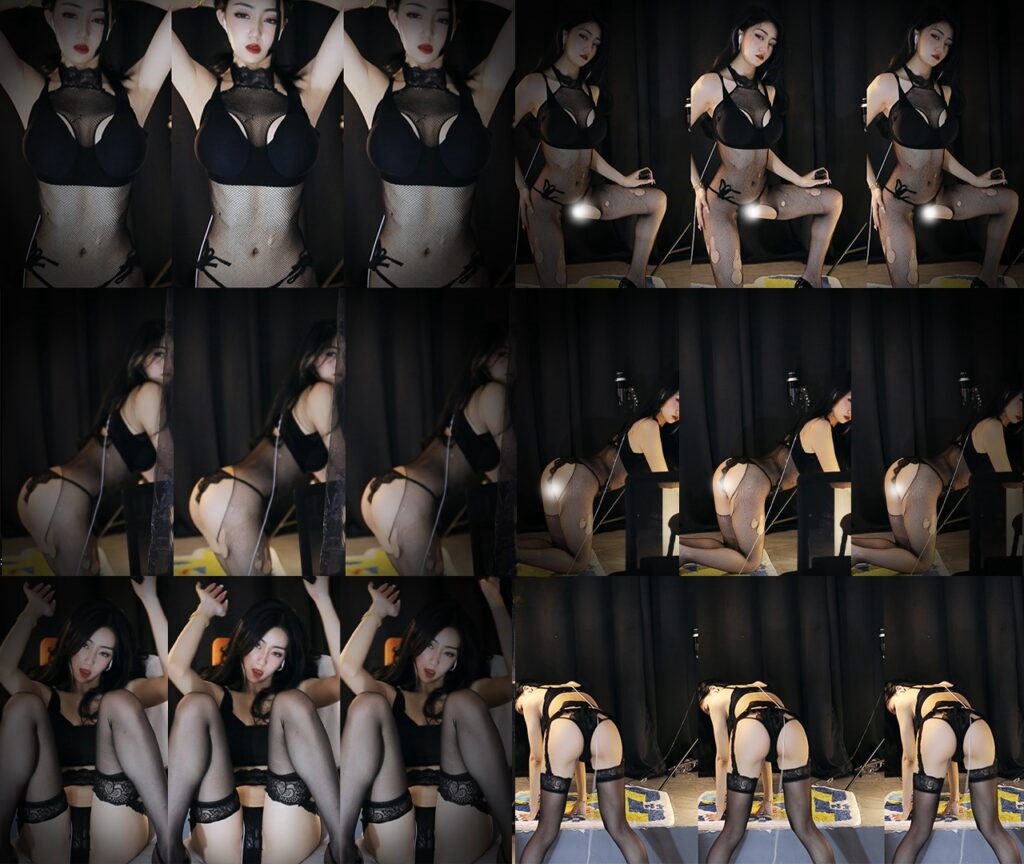 【CC 星也】土豪大尺定制热舞💥尤物御姐 开裆吊带骚话娇喘 丁字翘臀褪内森林！精彩【6V】【3.2G】