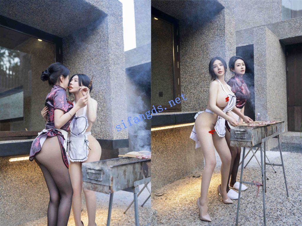 【秀人网 潘娇娇】核弹巨乳，超大尺度姐妹花厨娘+隐藏版【8V】【1.37G】