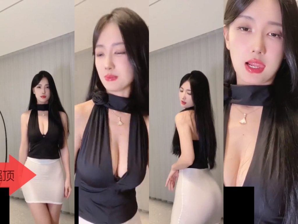 【花椒bigo 宁依纯】中间开档露奶 无内半透视裙 大尺度骚舞【3V】【324M】