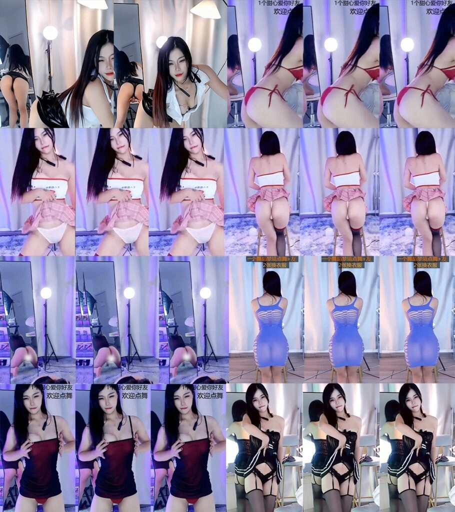 【CC 可乐酥】大尺内衣定制热舞 情趣丁字露内 透视森林 身材火辣诱人！【7V】【400M】