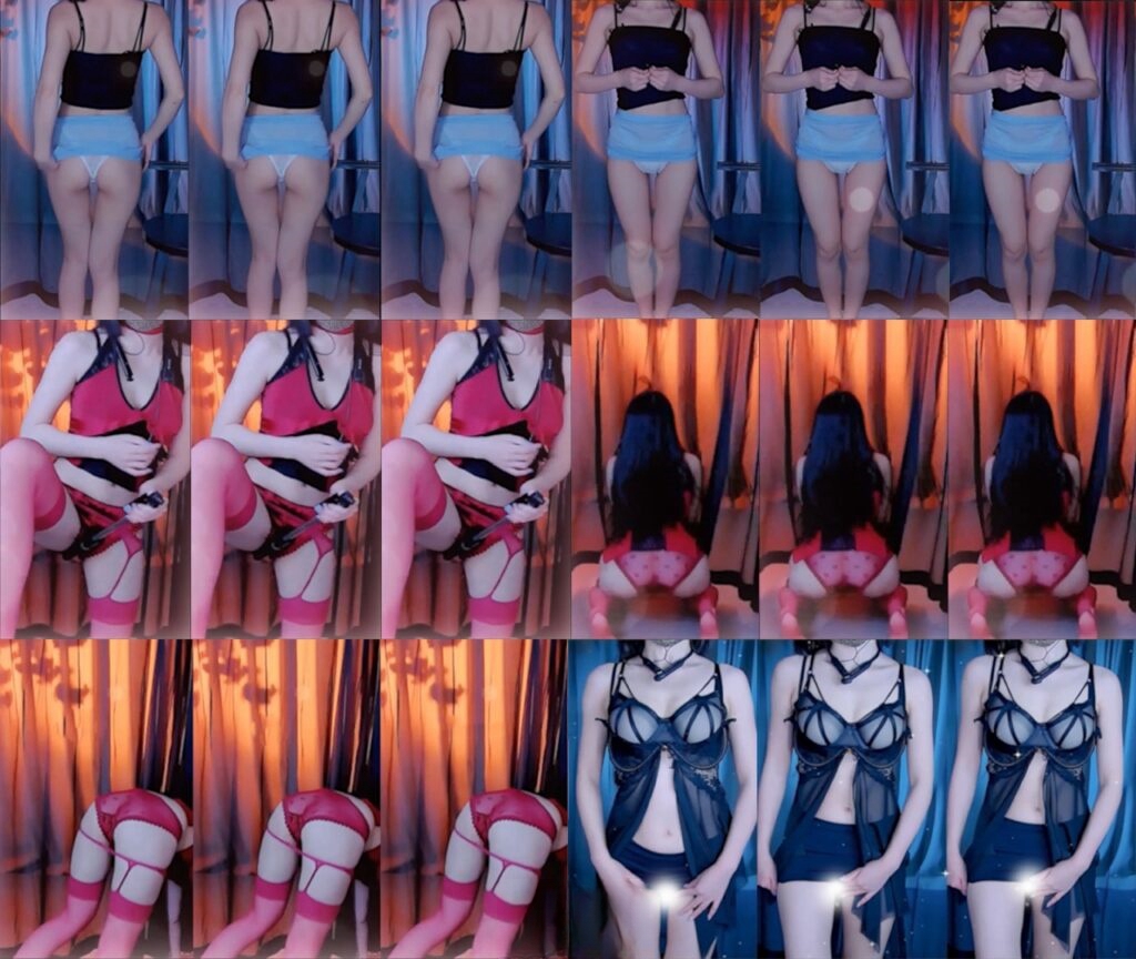 【CC 长腿允西】大尺定制热舞 真空无内镂空露PP 顶臀抖臀！【4V】【279M】