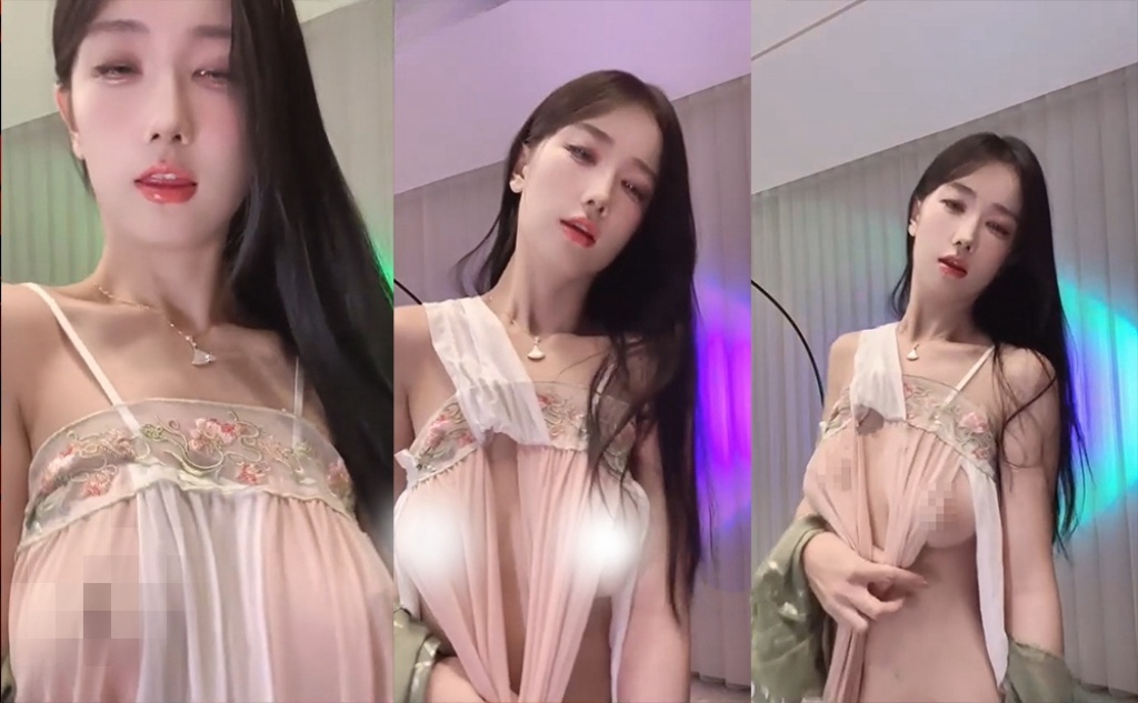 【bigo 宁依纯】重磅突破💥密码房大尺真空卸甲热舞 豪乳半球 激凸透视无内 若隐若现鼻血喷射！目前最顶【2V】【401M】