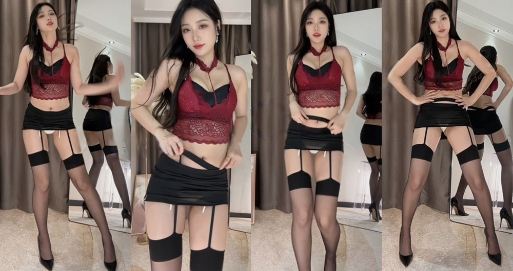 【抖音 圈圈吖】80W粉丝 高价定制大尺度骚舞 抖臀露底【2V】【1.66G】