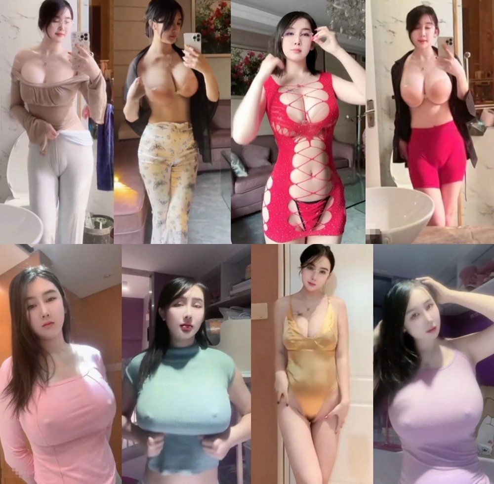 【抖音 冰泉女神】40万粉 G罩巨乳顶级身材 无罩凸点抖胸舞【59V】【299M】