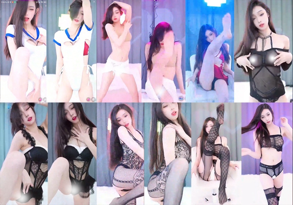 【抖音 娃娃】土豪大尺定制热舞 真空透视情趣露内PP！【20V】【685M】