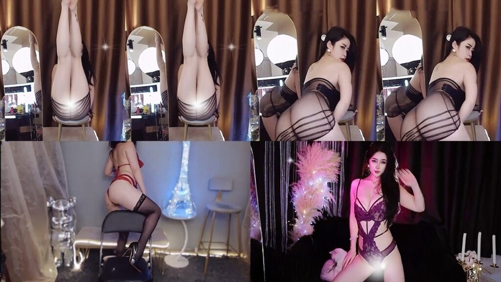 【斗鱼 欲儿】土豪大尺定制热舞 丰满长腿细腰 情趣丁字透视森林！【5V】【248M】