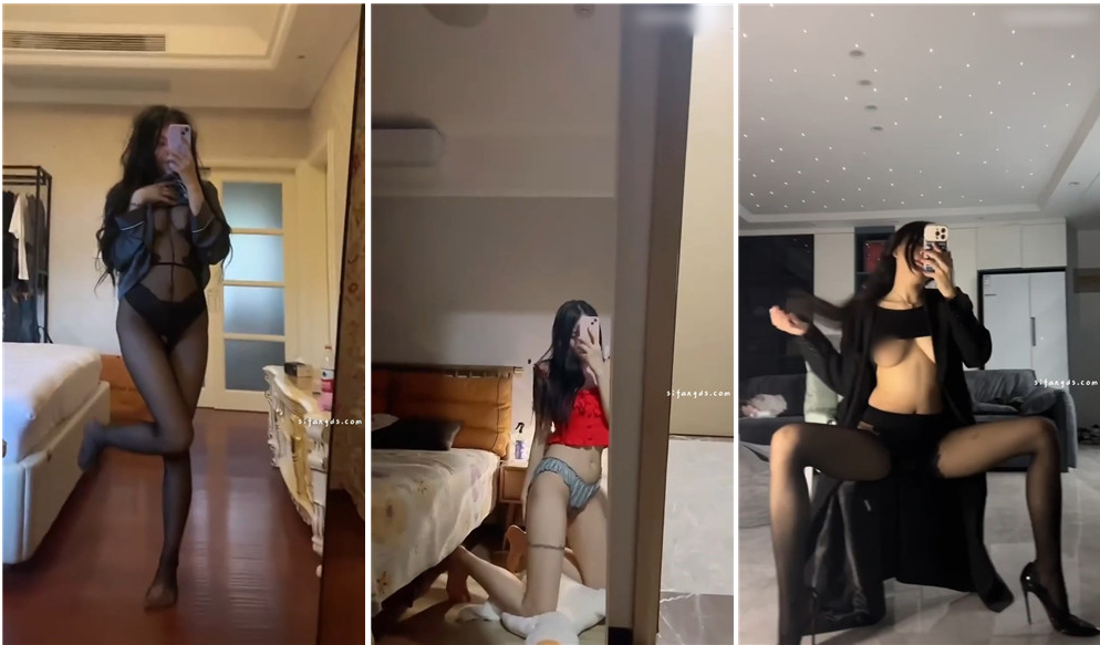 抖音百万粉R9999 172大长腿大尺自拍自慰裸秀双女玩丝反差 婊【68V】【2.6G】