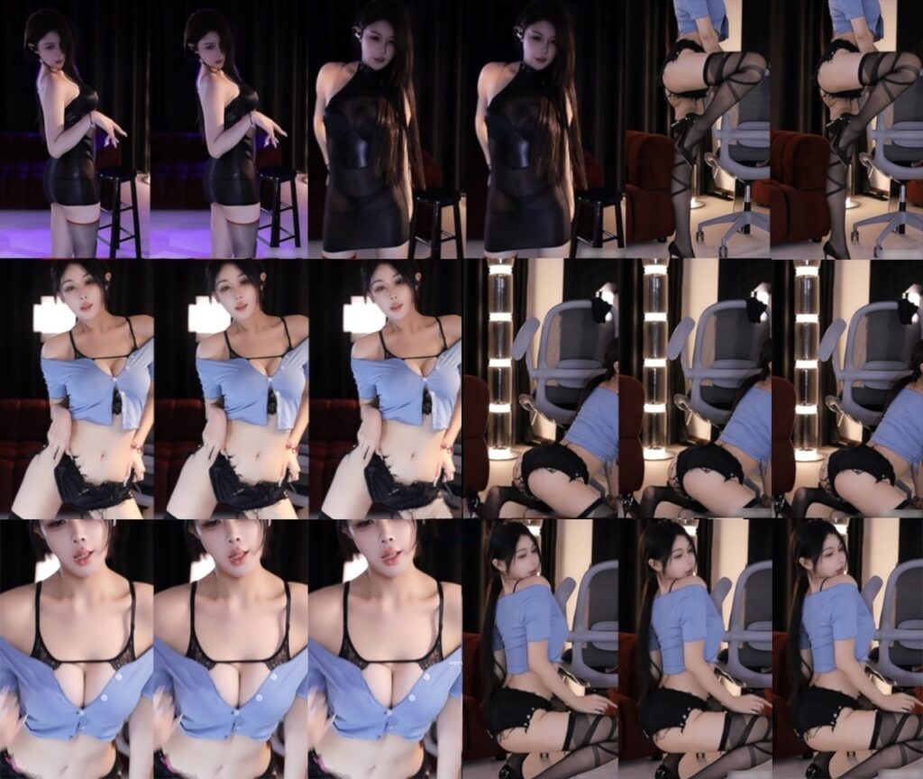 【斗鱼 艺瑟妃】尺度福利 透视连衣裙透内衣透丁热裤屁股蛋【5V】【1.36G】