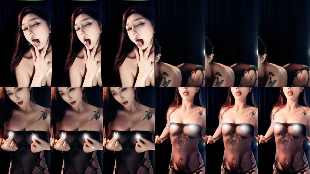 【CC 汐汐酱】大尺定制热舞 情趣连体 真空透视葡萄 激情吐奶揉胸！【2V】【253M】