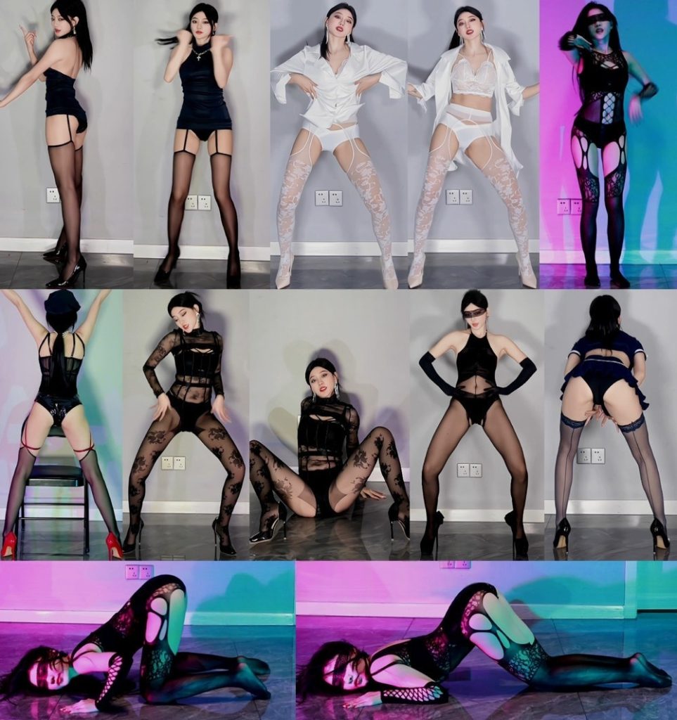 【B站 小艾x艾x】 情趣高跟丝袜 专业舞蹈 定制骚舞【16V】【3.3G】