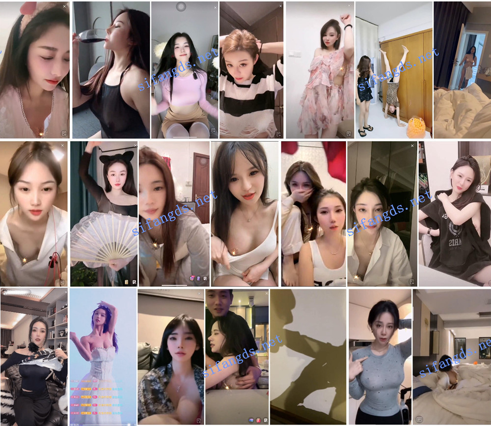 抖音各路网红美女 直播 凸点 闪现 走光 露点 合集【135V】【1.68G】