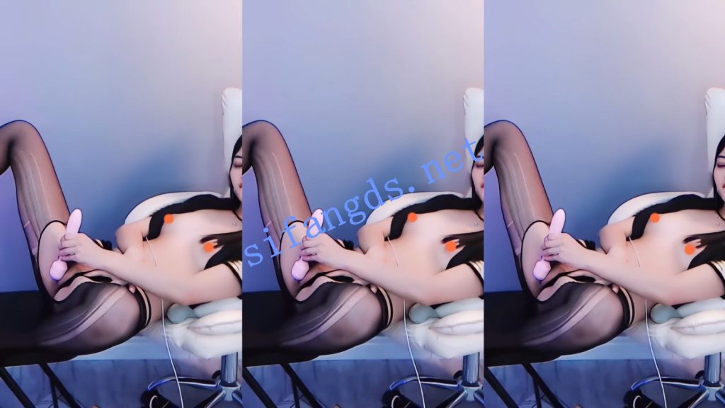 【CC】苏棠！裸舞自慰黑丝开裆定制！【1V】【324M】