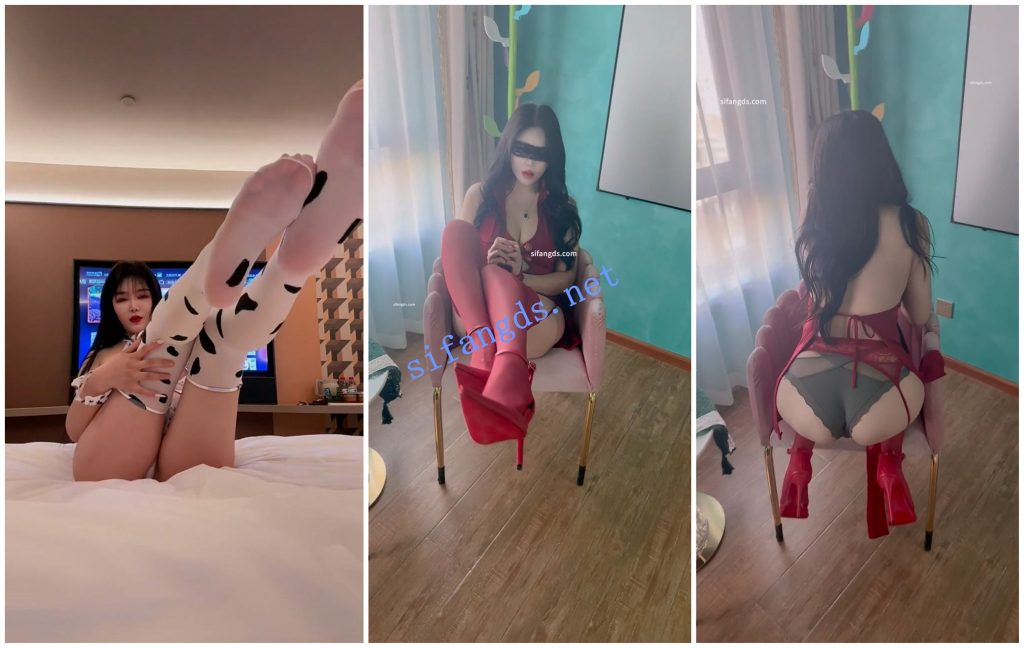 【快手福利】高挑风骚御姐【小姨娜娜】情趣内衣丝袜高跟【30V】【2.61G】