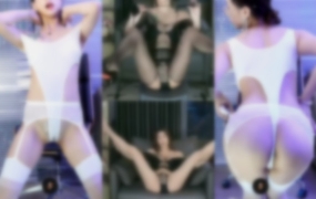 【抖音】填满日记 情趣内衣丁字裤 露毛定制【8V】【396M】