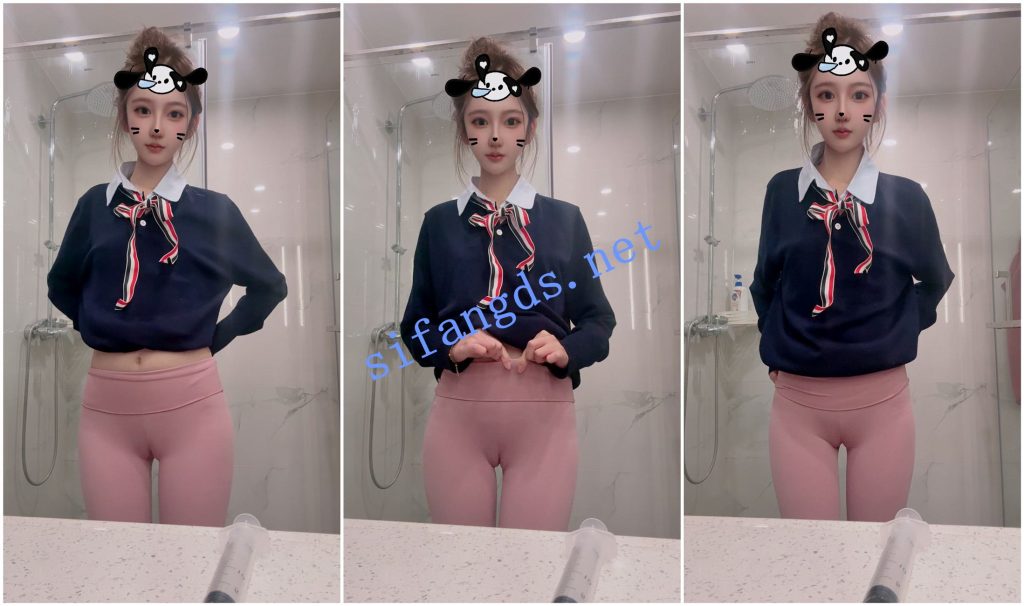 【快手福利】【en崽胡豆豆莫小陌】大奶骆驼趾丝袜美腿诱【7V】【224M】