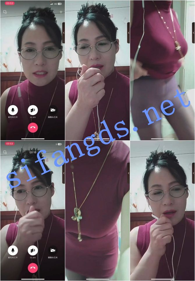 抖音 鱼姐 16万粉 丝袜高跟 木瓜巨乳 露脸露点 一对一自慰【1V】【98.3M】