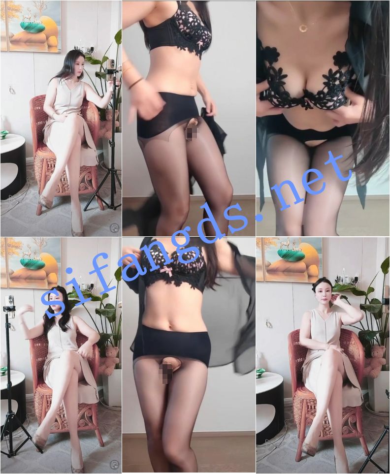 抖音 瑜伽一澜 高贵气质御姐 丝袜高跟 露点 裸舞 骚B特写【7V】【305M】