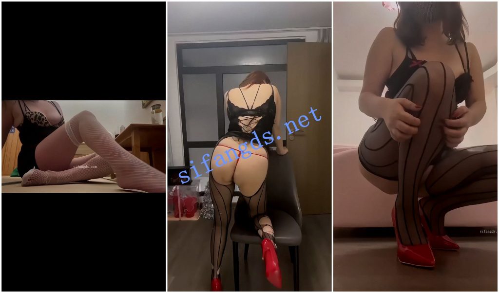 【抖音福利】丝袜肥臀熟女【星辰大海】高跟肥臀1V1丝袜诱【27V】【4.03G】