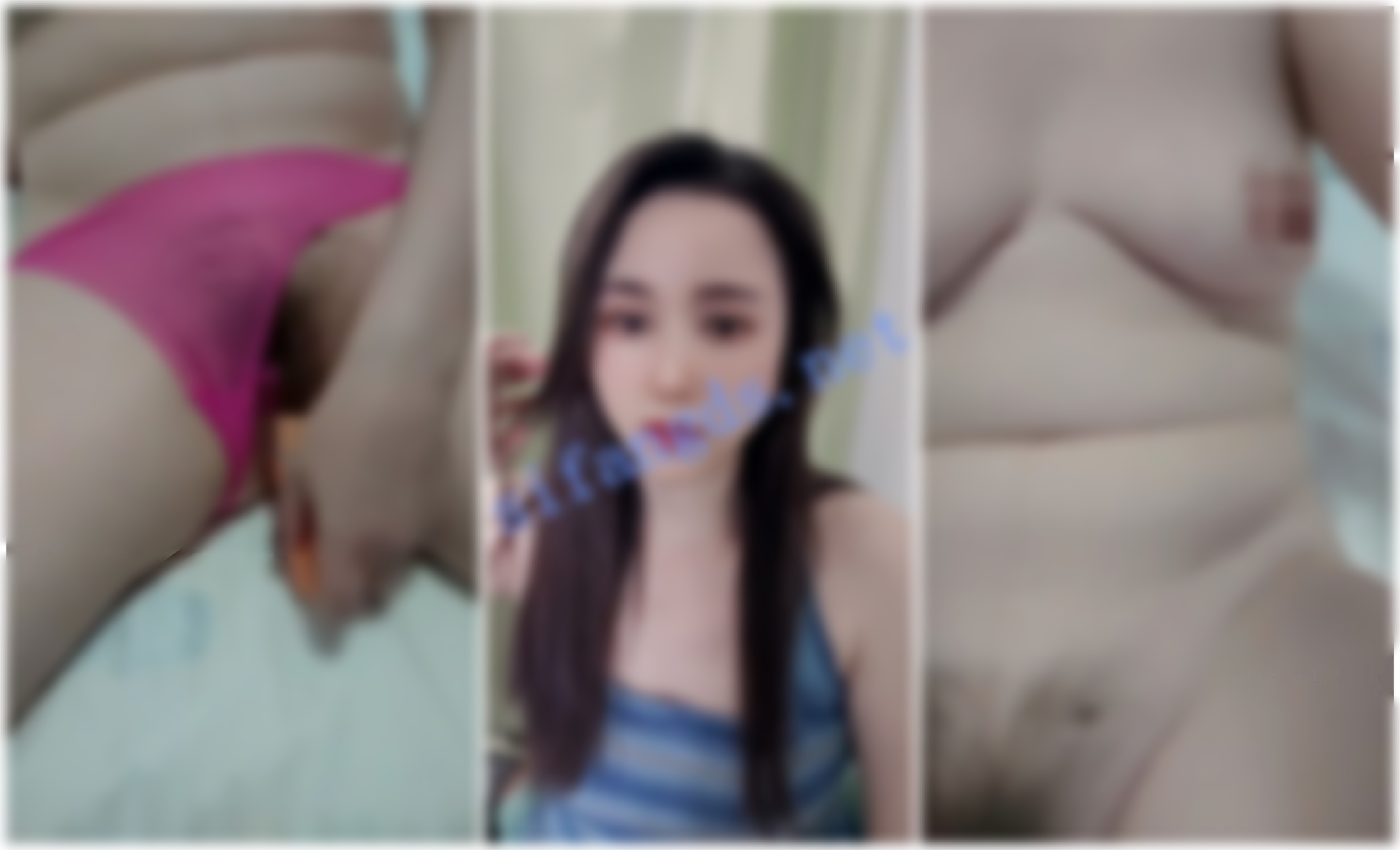 【抖音福利】白皙大奶粉穴熟女【雅媚】自慰骚穴特写揉奶【10V】【3.06G】