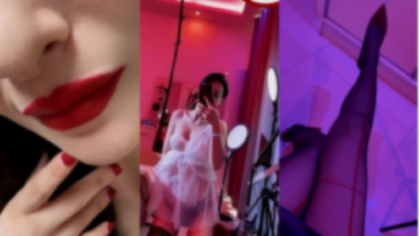 【抖音福利】红唇熟女御姐【磊姨】丝袜高跟骚舌诱惑【9V】【139M】