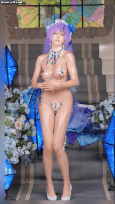 【B站 Yiko湿润兔 咬一口兔娘】9月作品鸣潮-坎特蕾拉 抹油【106P3V】【772M】