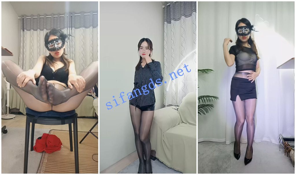 【快手福利】风骚高跟丝袜熟女【吻你】上帝视角掰B自慰【7V】【2.37G】