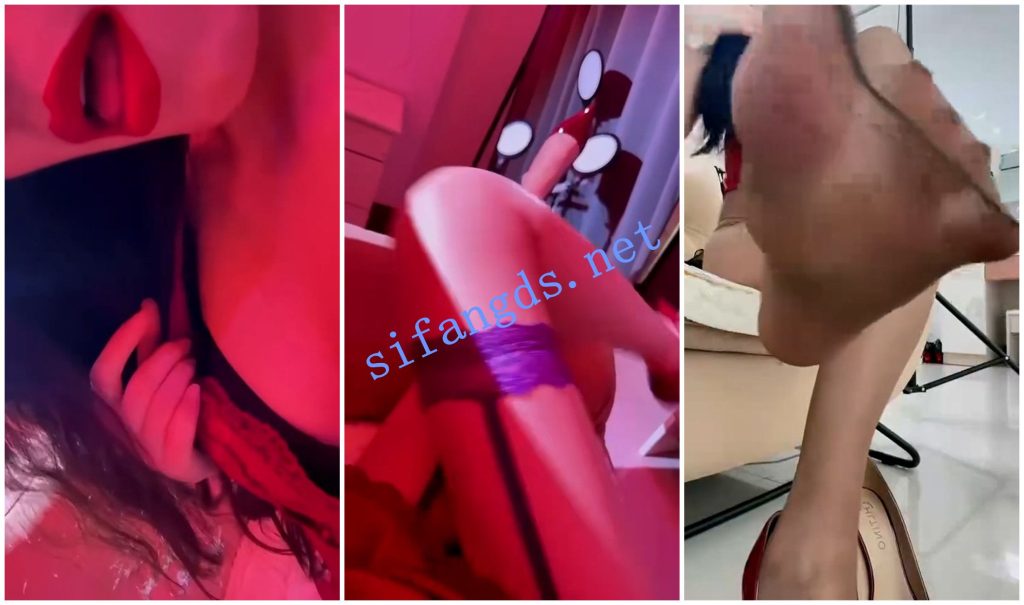 【抖音福利】红唇熟女御姐【磊姨】丝袜高跟骚舌诱惑【9V】【139M】