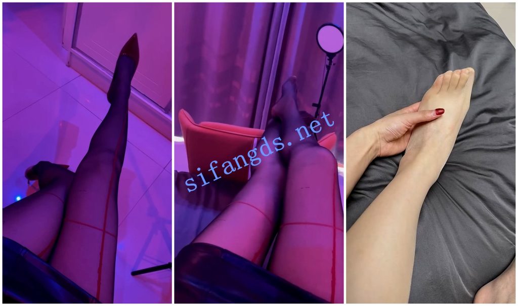 【抖音福利】红唇熟女御姐【磊姨】丝袜高跟骚舌诱惑【9V】【139M】