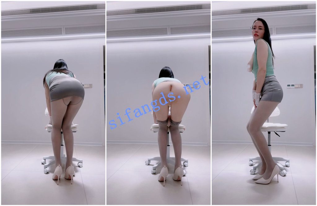 【抖音福利】极品高挑丝袜眼镜御姐【妍姐姐】道具自X丝诱【12V】【2.39G】