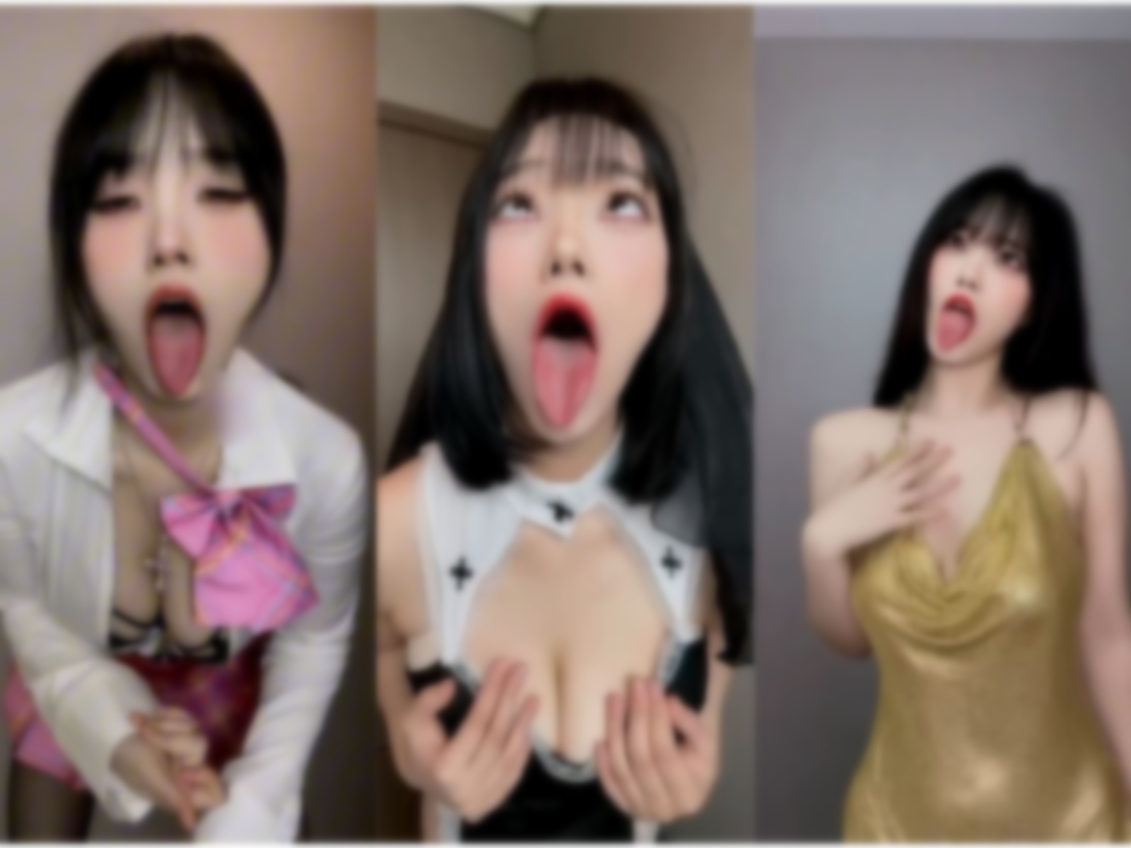 【快手福利】大奶风骚御姐【琳铛】骚舞白眼吐舌抖奶诱惑【20V】【5.14G】