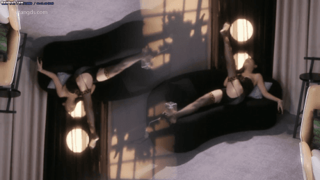 【虎牙 白千涵】双视角 交叉衣脱抹胸骚舞 揉大奶 脱衣服【2V】【350M】