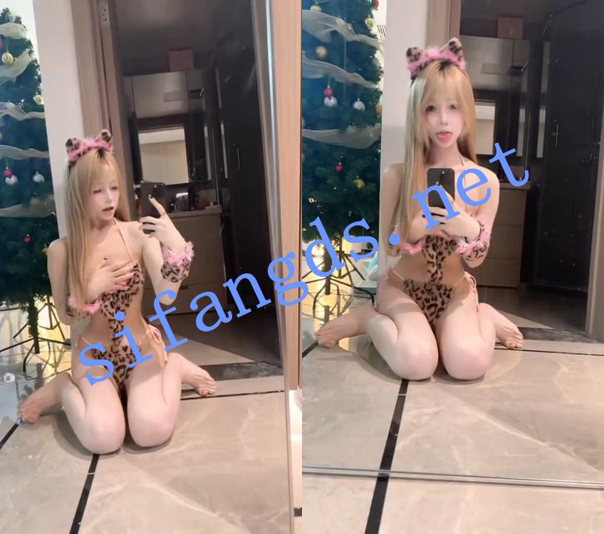 抖音快手近120万粉阿黑颜魅魔-蛇妈 制服魅惑福利【23V】【717M】