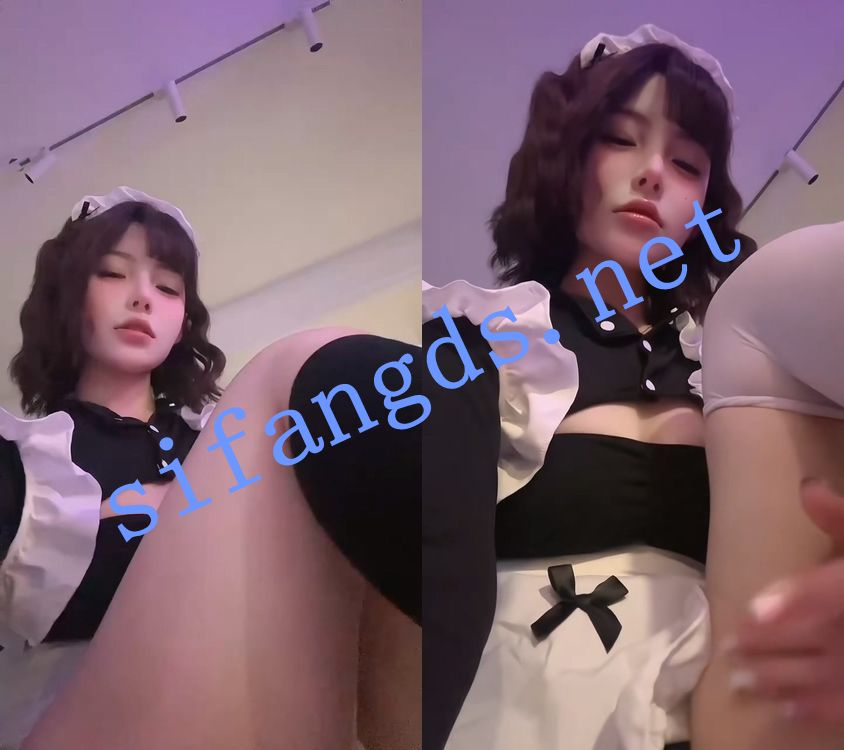 抖音快手近120万粉阿黑颜魅魔-蛇妈 制服魅惑福利【23V】【717M】