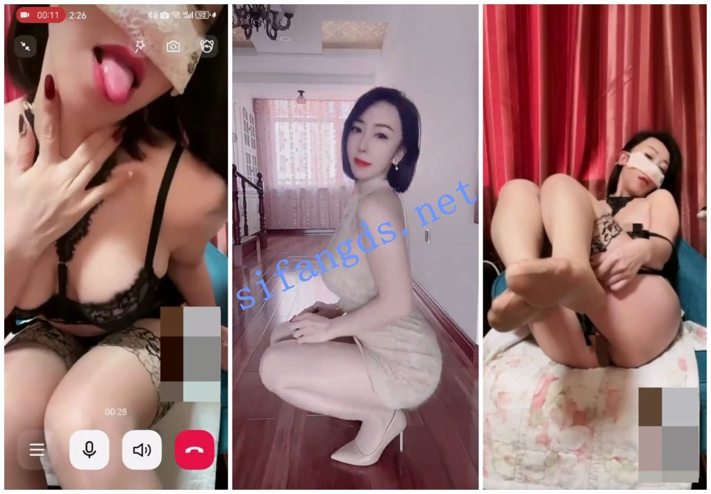 【抖音福利】极品短发少妇御姐【酥酥麻麻】1V1风骚自慰【4V】【738M】