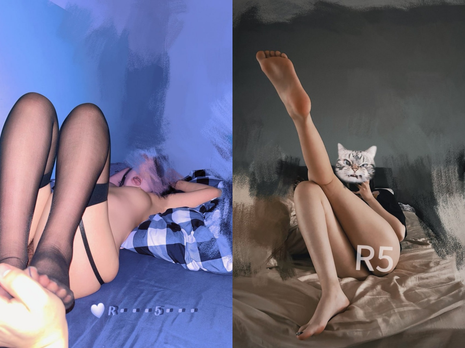 推特 R5 自入门槛，富二代和顶级美腿空姐女友的性爱日常【53P18V】【60.2M】