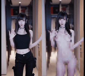 【核弹】AI顶级制作【腐团儿】裸舞脱衣 坐脸舔穴 后入视角【13V】【319M】