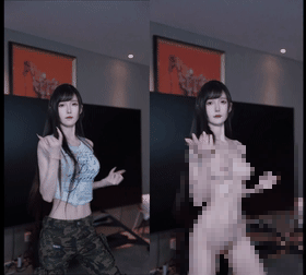 【核弹】AI顶级制作【腐团儿】裸舞脱衣 坐脸舔穴 后入视角【13V】【319M】