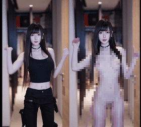 【核弹】AI顶级制作【腐团儿】裸舞脱衣 坐脸舔穴 后入视角【13V】【319M】