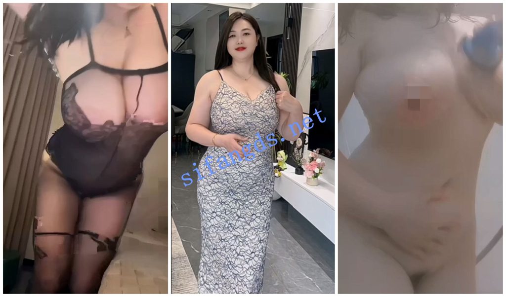 【抖音福利】巨乳肥臀肉感熟女【月牙 如烟 静怡】自慰揉奶【11V】【140M】