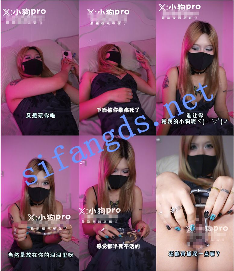 【推荐】颜值萝莉【小狗PRO】花式硬核调教,又出新花样了【15V】【1.79G】