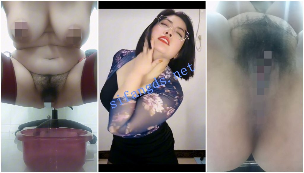 【快手福利】肥臀大奶熟女【魅舞小妖精】裸舞放尿淫语【5V】【2.96G】