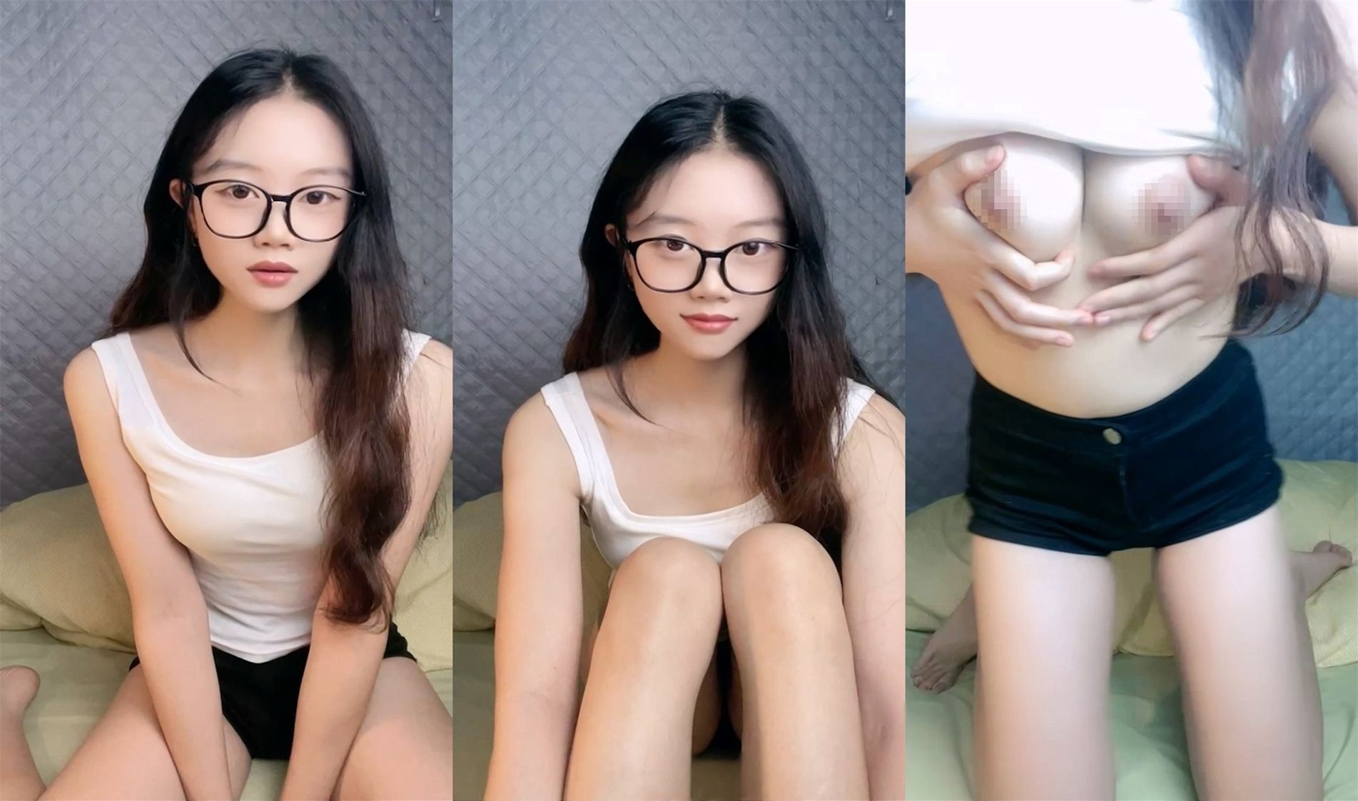 好漂亮的乖乖学妹 下海啦~【昔甜】花瓣美穴 大屌猛插喷水~~【3V】【4.35G】