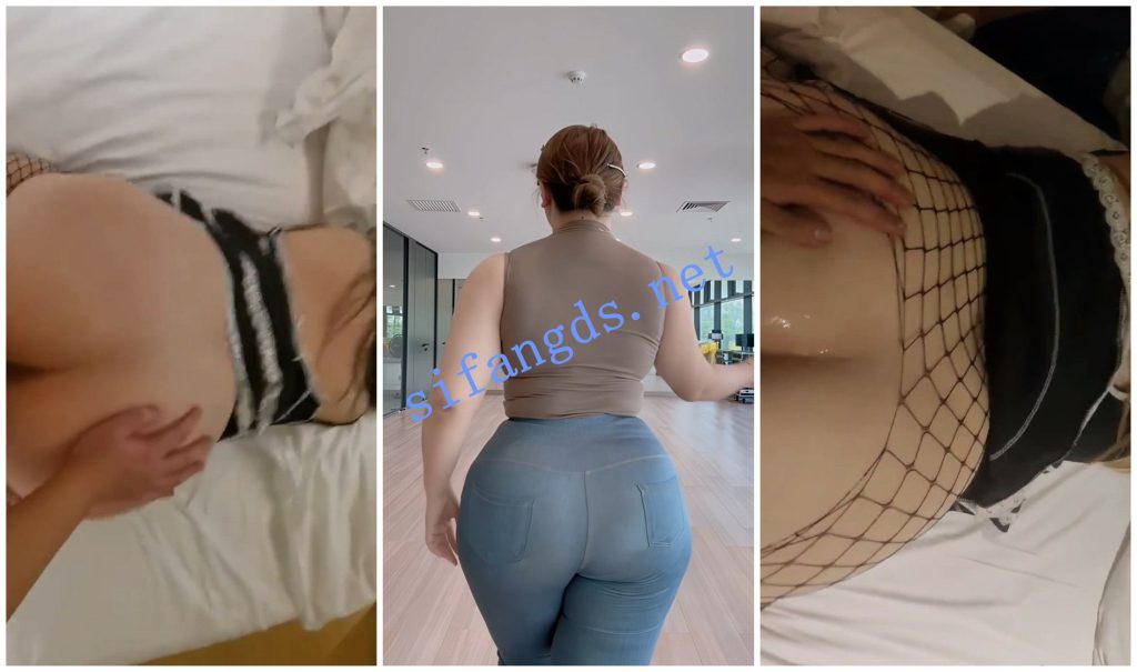 【抖音福利】肥臀BBW熟女【Christina璐璐】肥臀后入撞击【8V】【186M】