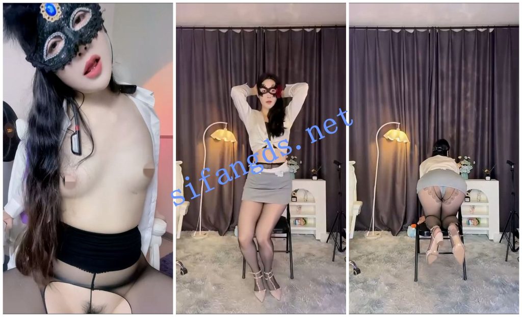 【抖音福利】风骚御姐【岛屿】骚舞丝袜长腿道具自慰【5V】【420M】