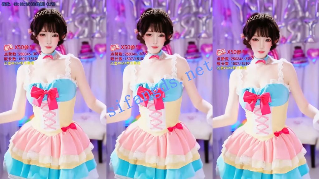 【B站】一条小糖糖，可爱系美女反差感骚舞精选【7V】【1.17G】