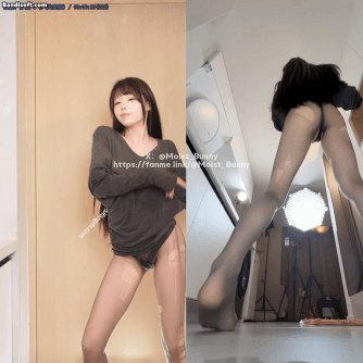 【B站 Yiko湿润兔 咬一口兔娘】10月作品 双视角骚舞 性感丝袜【187P3V】【0.98G】