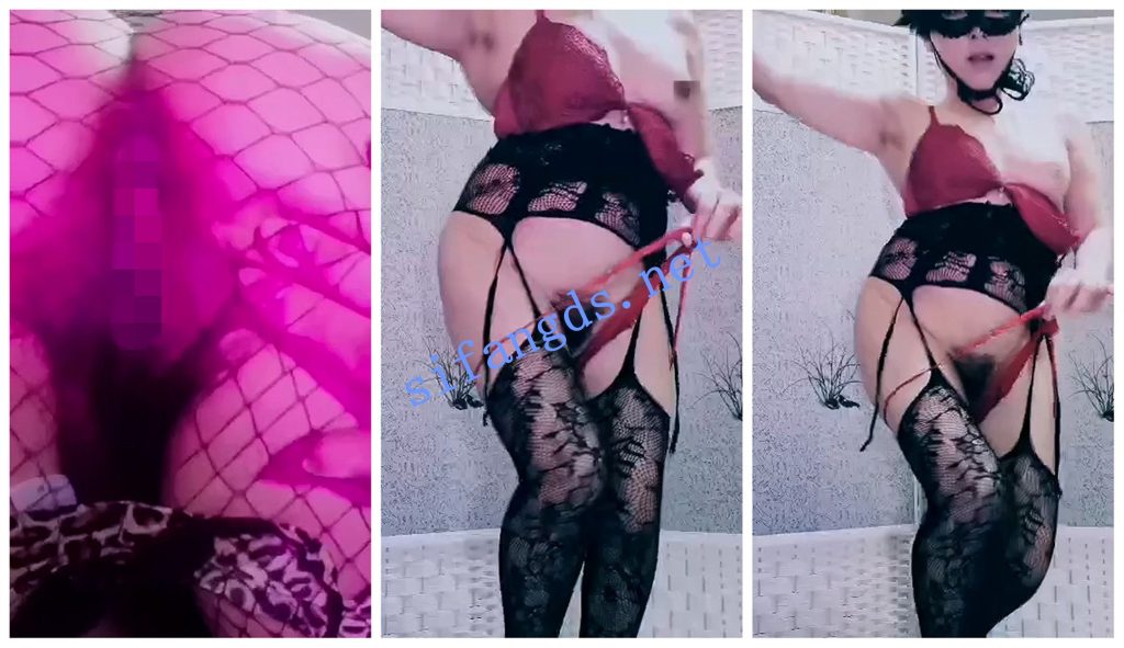 【抖音福利】[豹什么豹 极品纯 拾壹 李漂亮]自X骆驼趾骚舞【8V】【384M】