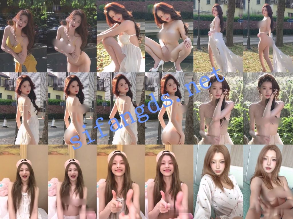 【AI精品】人气网红钟晨瑶 77周 大神最新制作 脱衣对比 诱人【2V】【230M】